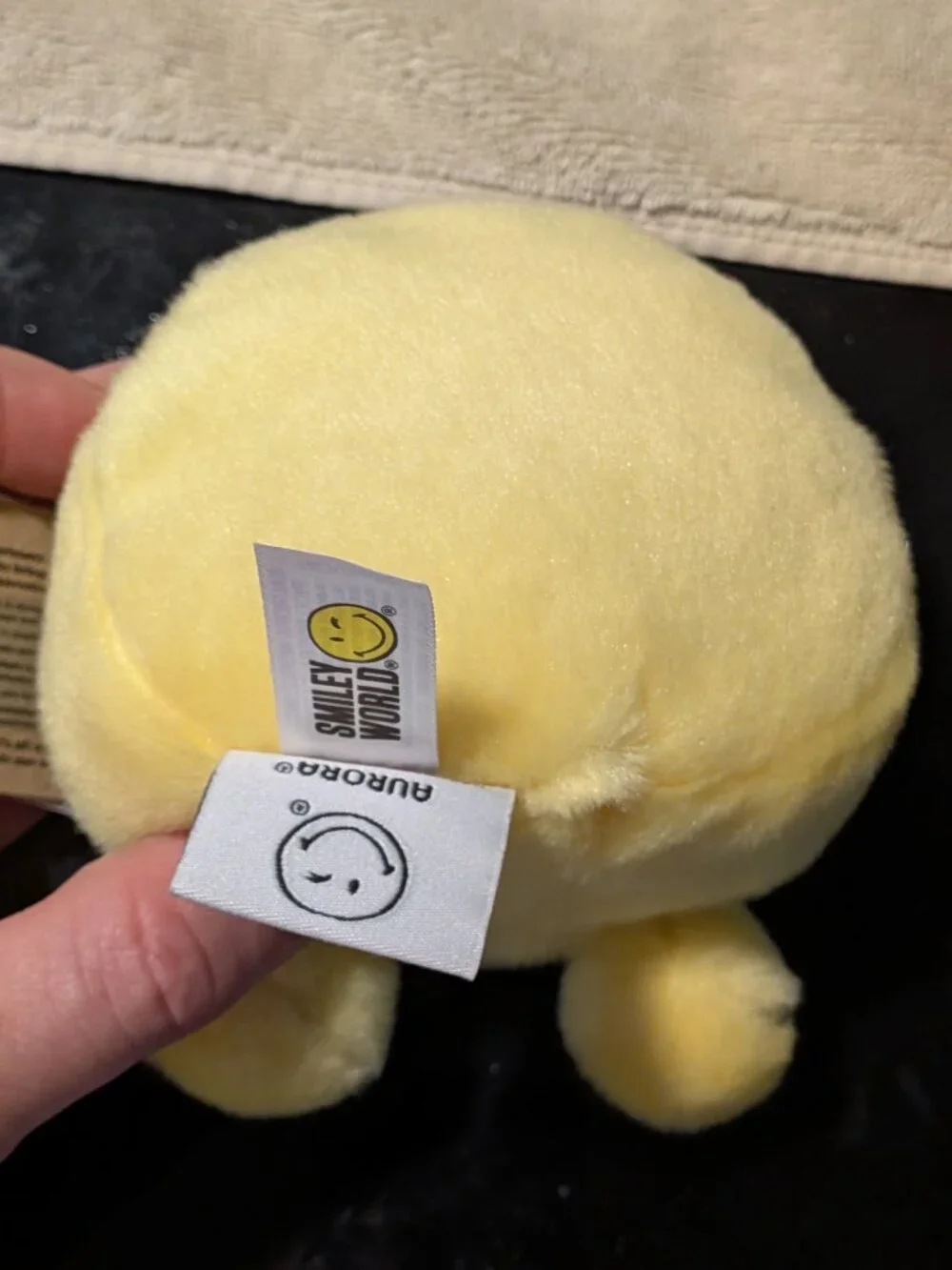 Aurora Palm Pals SmileyWorld Shades 5” Yellow Sunglasses Plush NWT